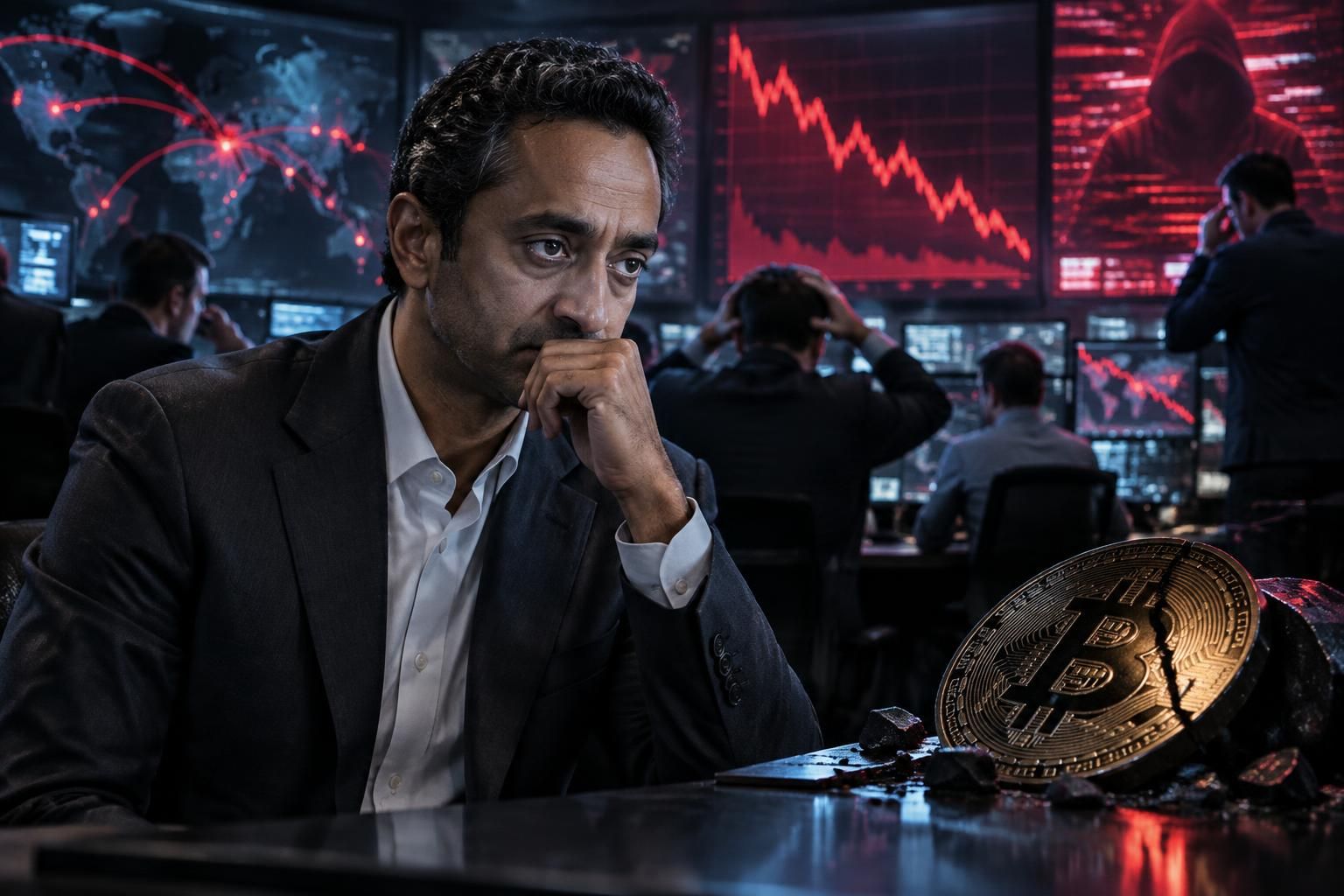 Après un piratage, Chamath Palihapitiya prédit que le Bitcoin pourrait « tomber à zéro »