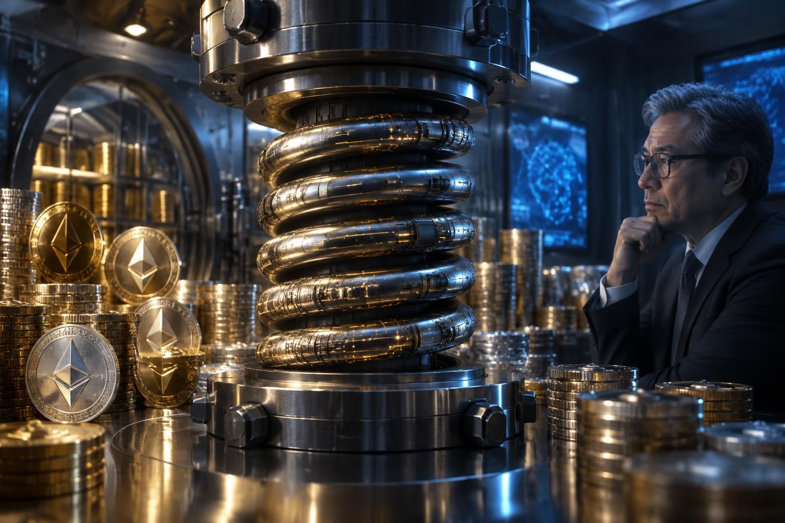 Bitmine renforce ses réserves avec 12 535 ethers, tandis que Tom Lee voit la tech et la crypto comme un « ressort comprimé »