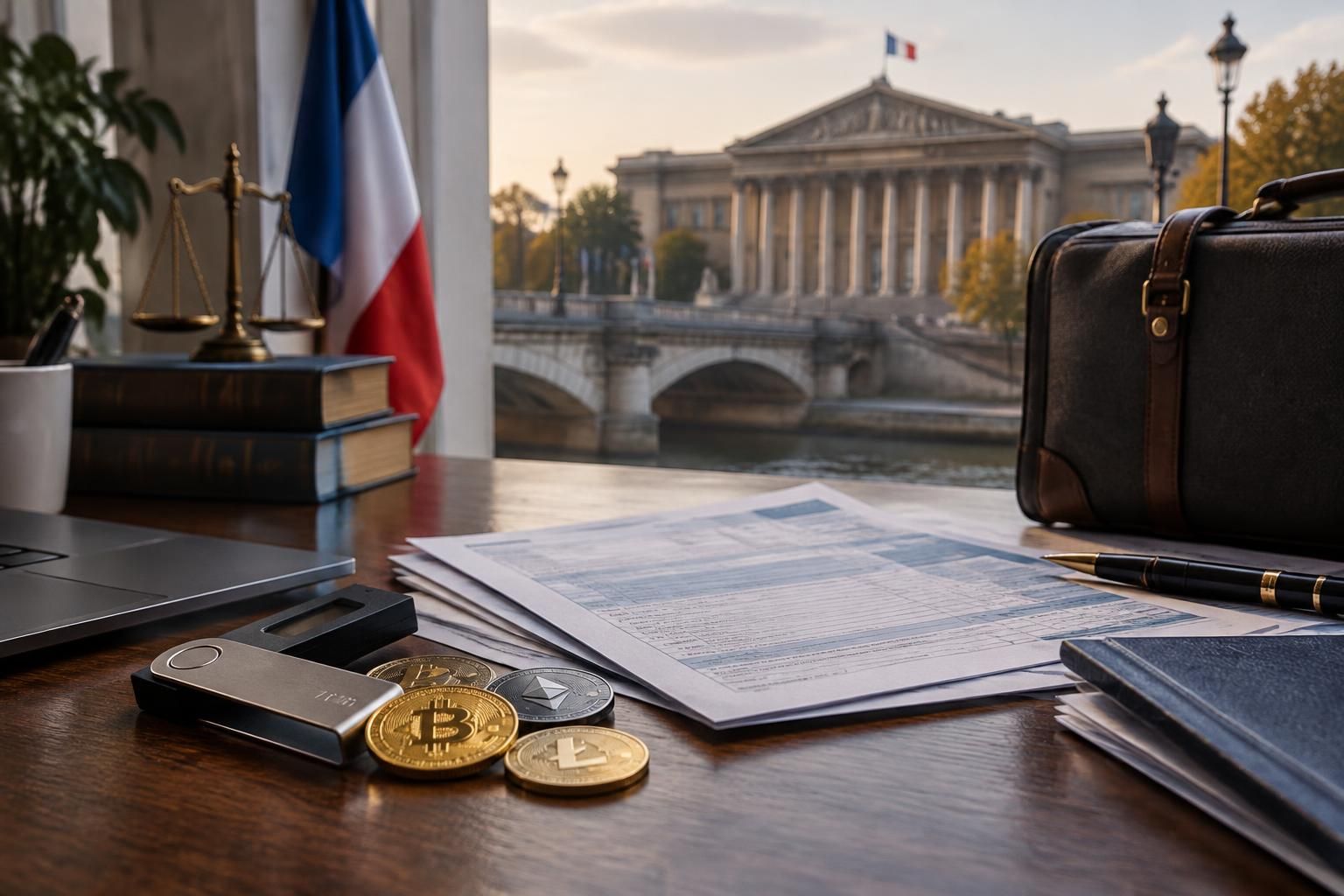 des députés proposent une taxe à la sortie pour les plus-values crypto dépassant 800 000 €, ainsi que des sanctions contre les wallets non déclarés.
