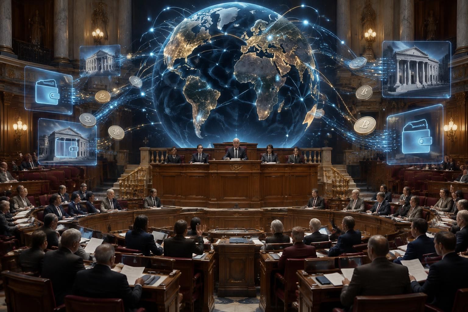 Crypto : le Sénat adopte le CARF, un échange d’informations sur vos transactions bientôt étendu à 77 pays