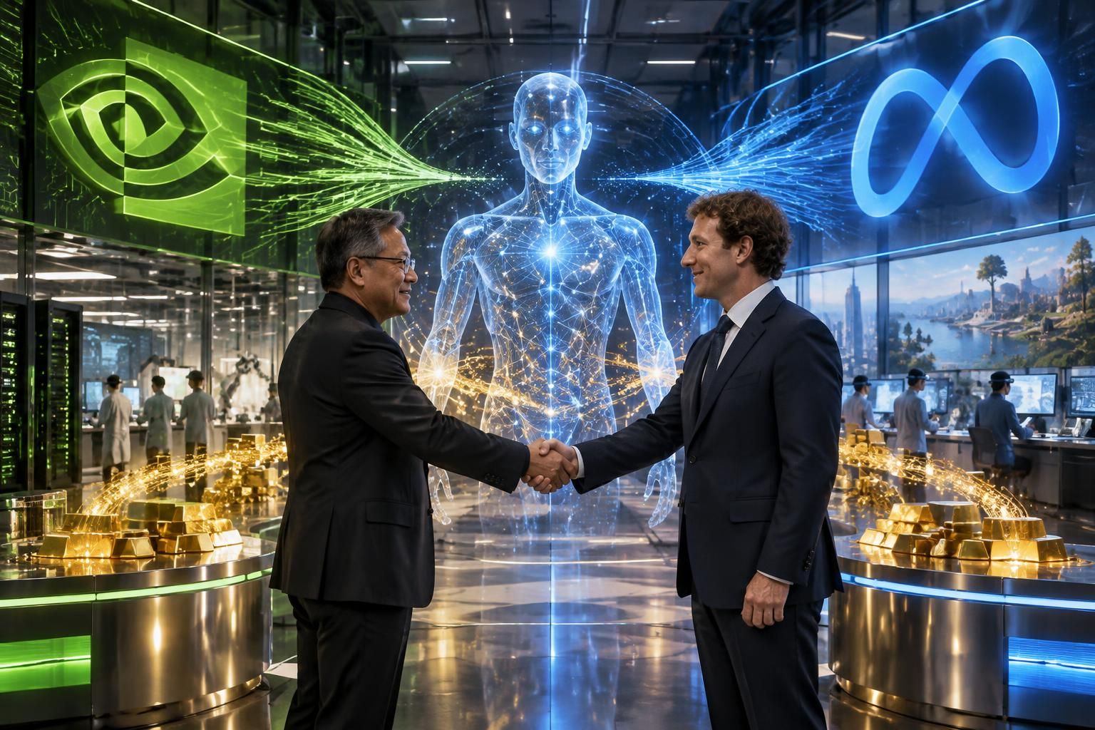 Nvidia et Meta unissent leurs forces autour de l’agent Muse, avec un investissement de 3 milliards de dollars de Nvidia